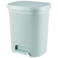 Szemetesvödör Luca Kb. 15l - fekete/sötétzöld, Konventionell, műanyag (25,8/31,3/37,3cm) - Luca Bessoni