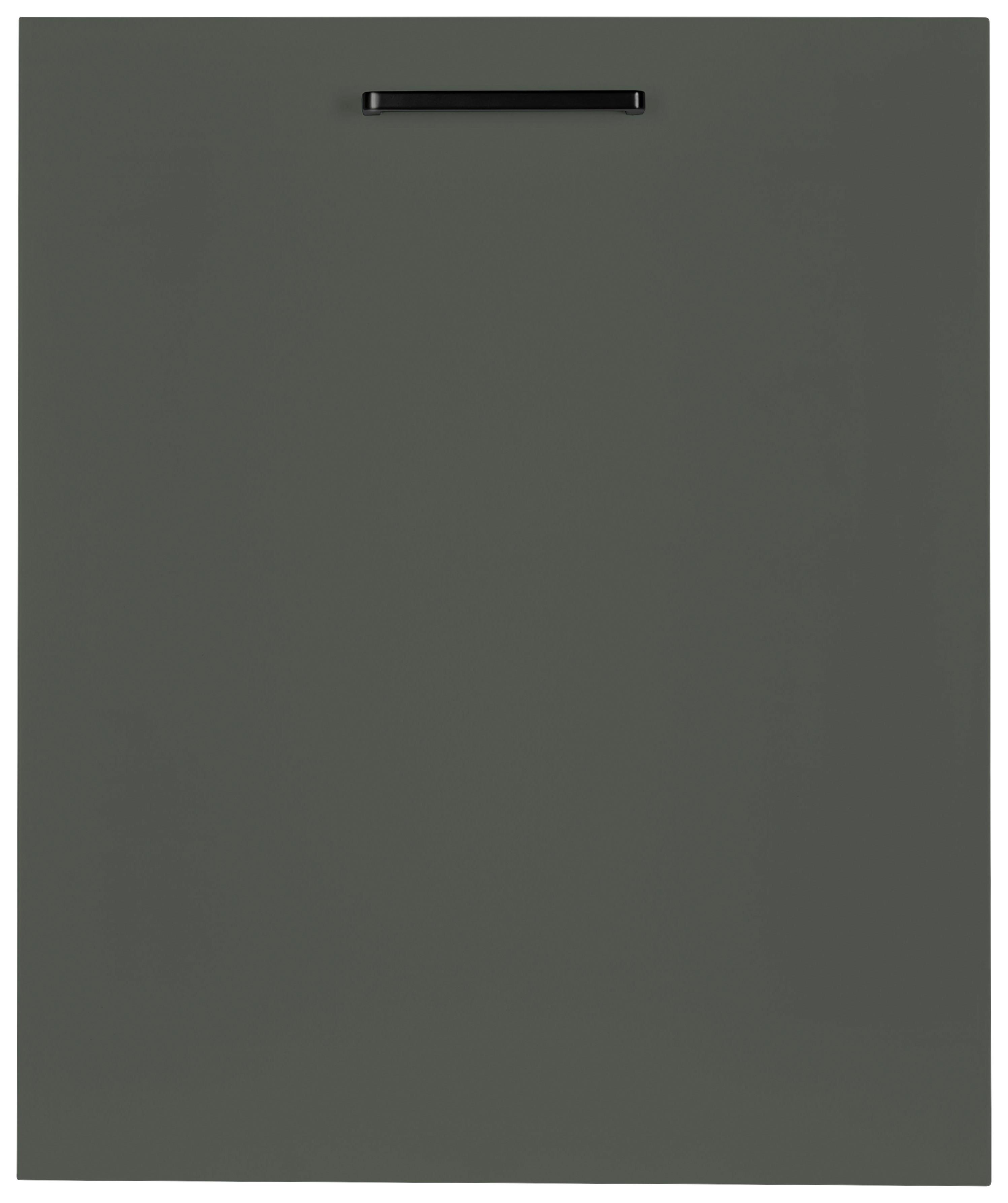 Geschirrspülerfront Easytouch - Grün, MODERN, Holzwerkstoff (45/72/1,9cm) - Nobilia