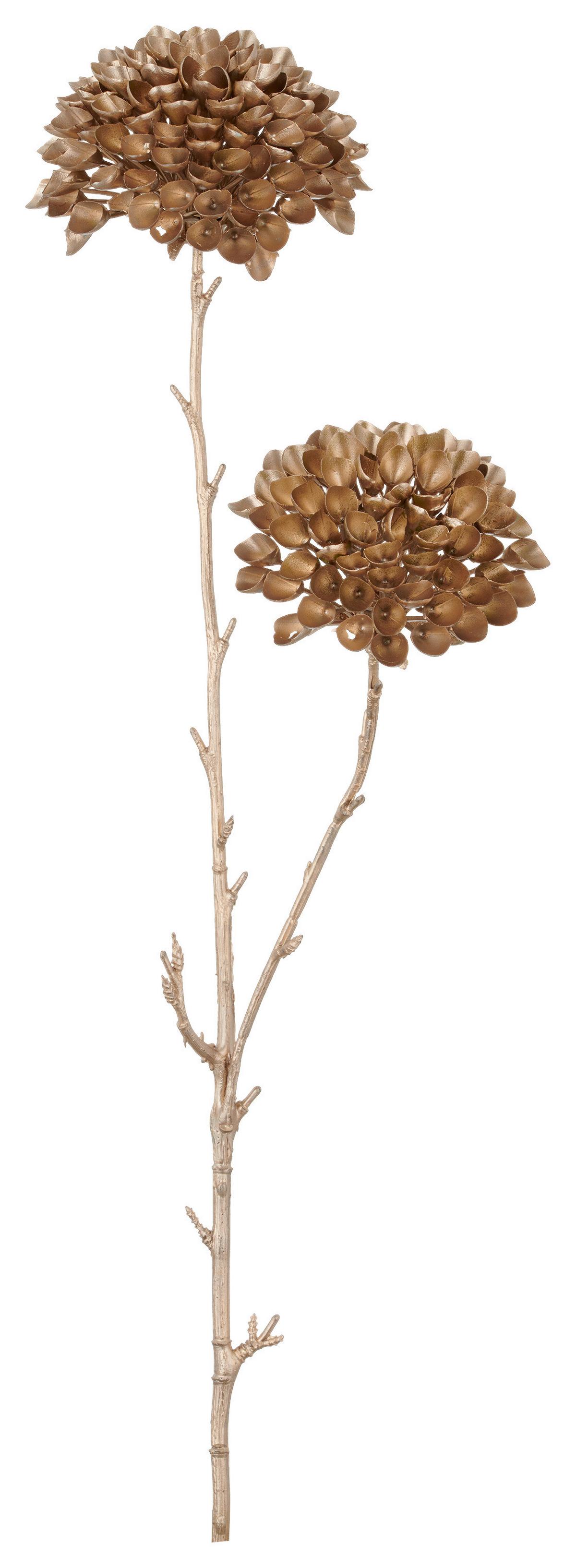 Umělá rostlina Výška: 52 cm - přírodní barvy/šampaňská, Basics, plast (52cm) - Mömax