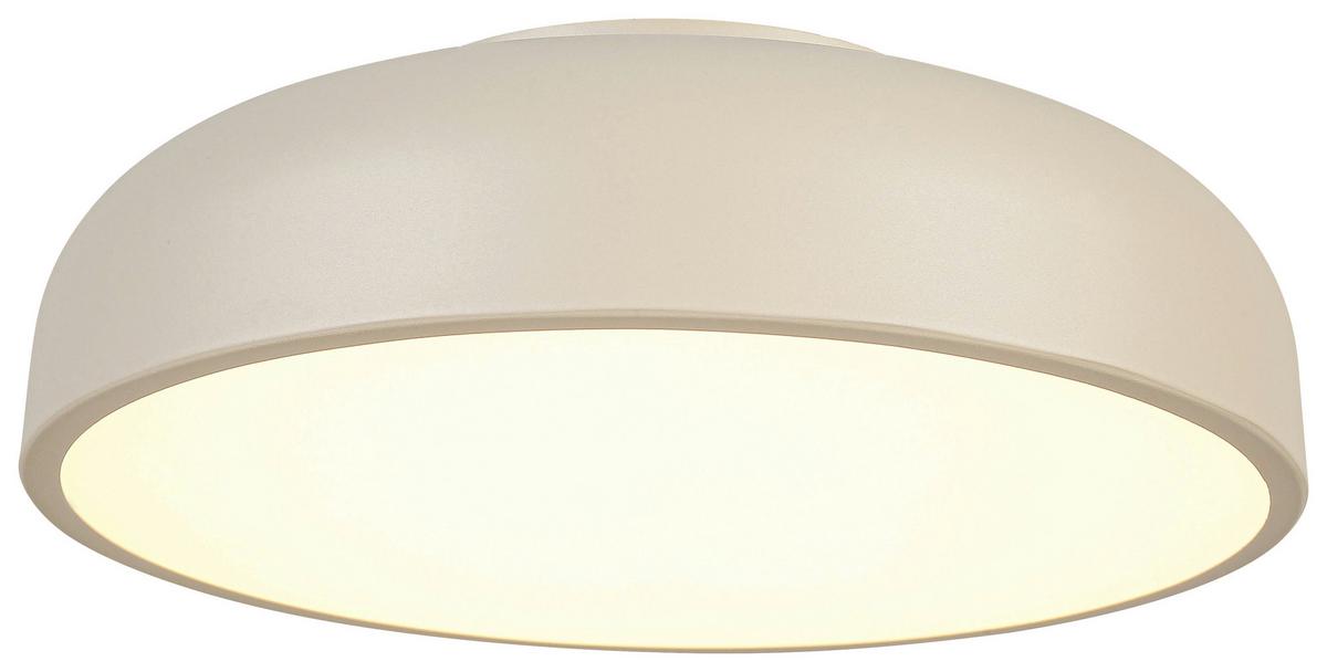 STROPNÉ LED SVIETIDLO MIKE - piesková/biela, Modern, kov/plast (35/11cm) - Mömax