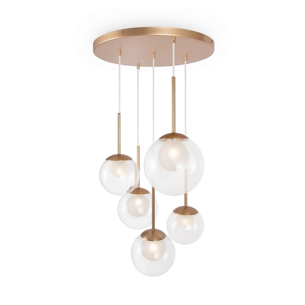 Pendelleuchte Basic Form - Goldfarben, MODERN, Metall (45/64,1cm) - MAYTONI