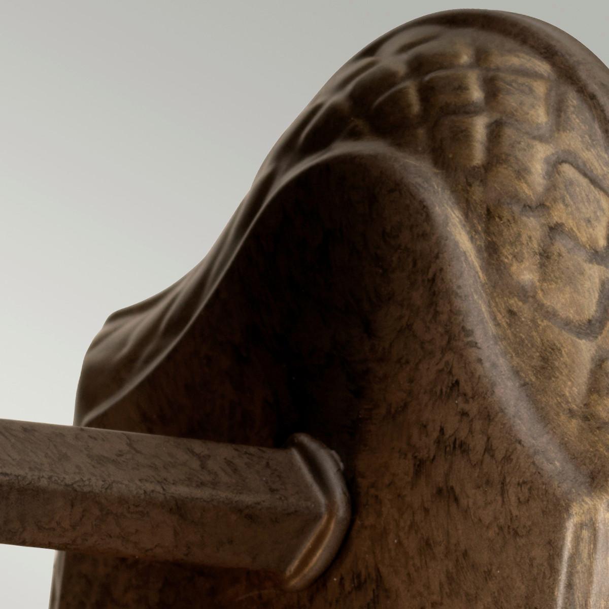 Bad-wandleuchte Plantbath Ip44 1-Flammig In Bronzefarben - Bronzefarben, LIFESTYLE, Glas/Metall (22/12,4/16.5cm) - Elstead Lighting