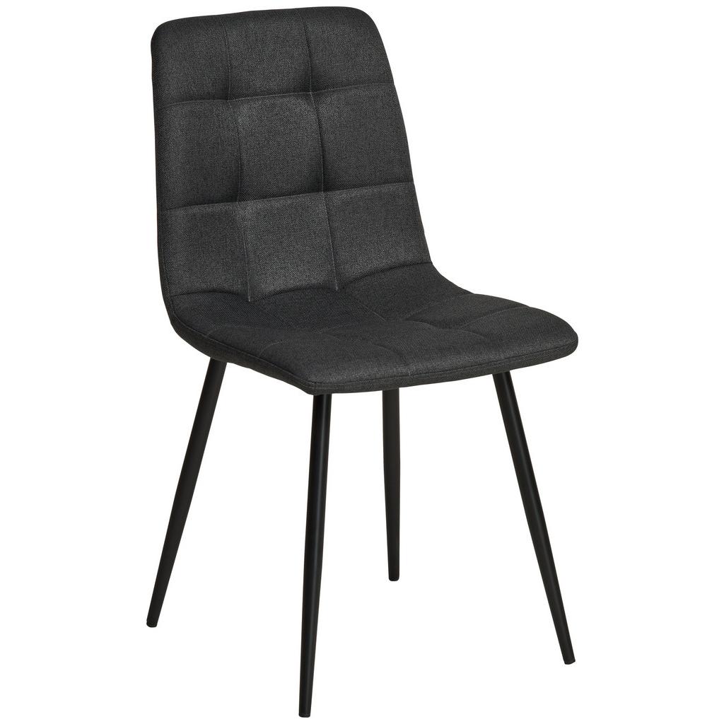 Vierfußstuhl Empoli Grau, B: 44,5 cm