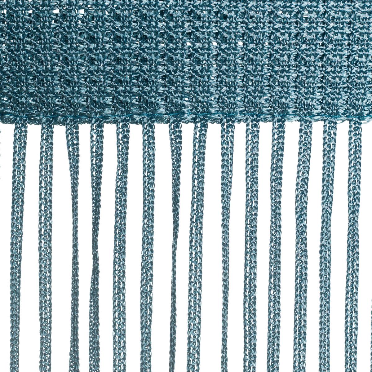 PROVÁZKOVÝ ZÁVĚS String Uni, 90/250cm - jadeitově zelená, textil (90/250cm) - Premium Living