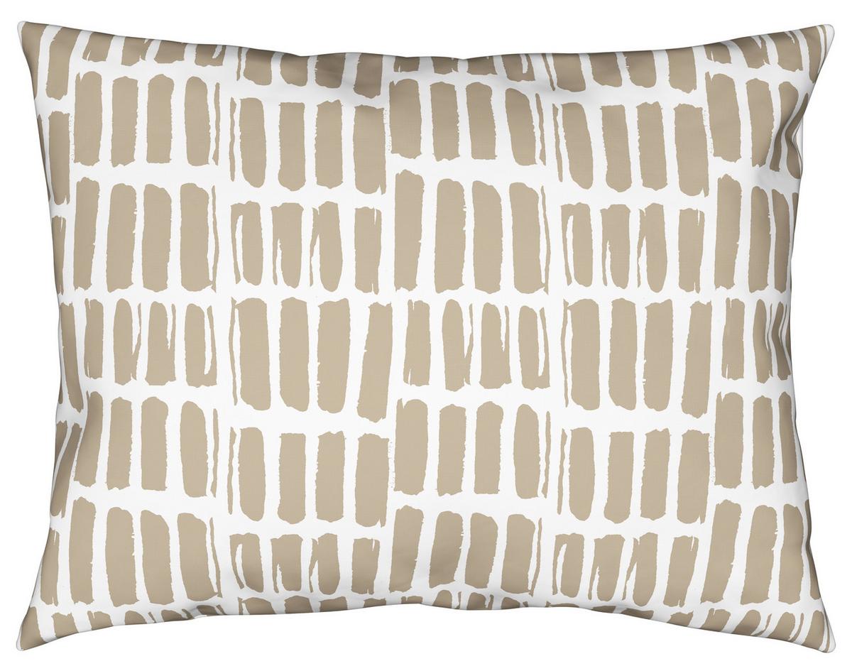 Posteľná bielizeň Adam, 70/90 140/200cm - biela/béžová, Modern, textil (140/200cm) - Mömax