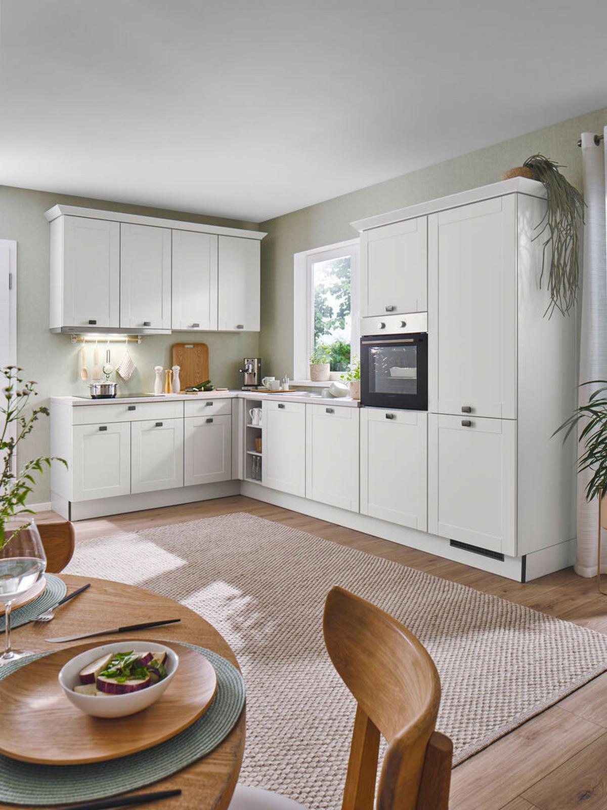 Einbauküchen Pn 435 Frei Planbar Landhausstil - Holzwerkstoff - Pino