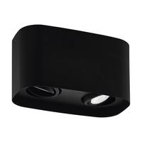Deckenleuchte Caminales L: 24 Cm Mit Smartphone-Steuerung - Schwarz, Design, Metall (24/12,5/12cm) - Eglo