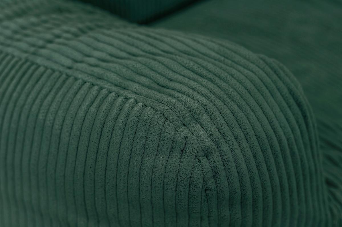 Sitzsack Rivo Cord grün, Indoor, B: 110cm - Grün, Basics, Textil (110/75/100cm)