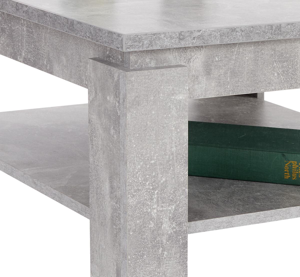 Dohányzóasztal Nizza 1 - világosszürke, Modern, faalapú anyag (70/45/70cm)