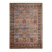 Webteppich My Babylon Of Obsession - Blau/Hellbraun, Design, Textil (80/150cm) - Obsession