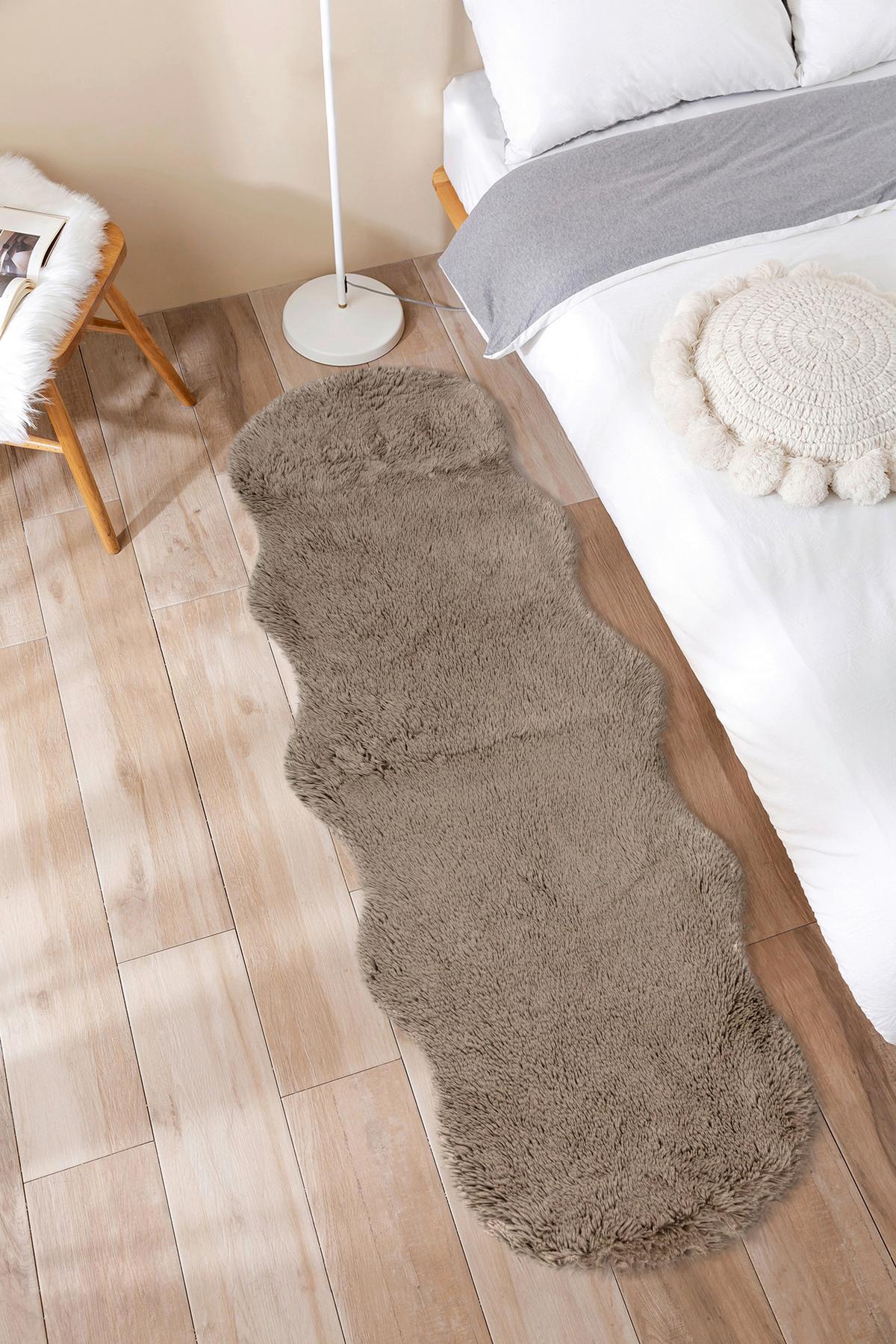 Kunstfell Ethan Beigebraun 55x160 cm - Beigebraun, Textil (55/160cm) - James Wood