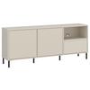 Tv-element Avenale Kaschmir B: 157,8 Cm - Kaschmir/Schwarz, Trend, Holzwerkstoff (157,8/65,4/40cm)