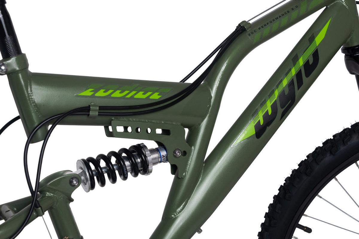 WYLD Kinder Mountainbike Fully grün - Grün, MODERN, Metall (25cm)