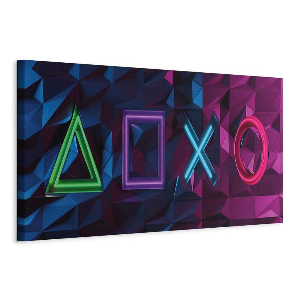 LEINWANDBILD Multicolor B: 90 cm