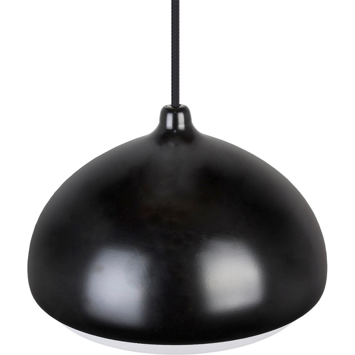 HÄNGELEUCHTE 8550219 ACORN I - Schwarz, Design, Holz (22.5/90-140cm)