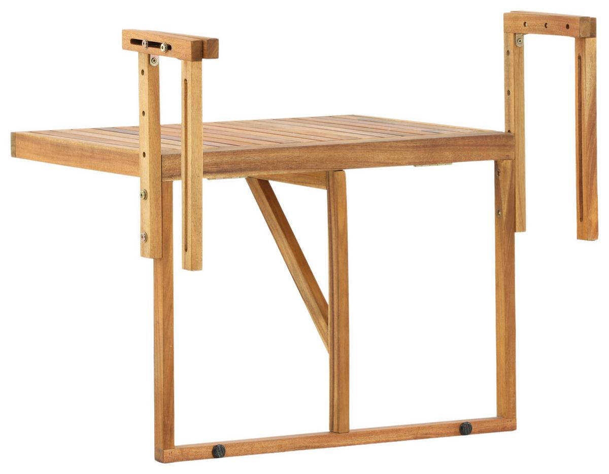 Gartentisch Klappbar Marion Akazienholz L 60 cm - Akaziefarben, KONVENTIONELL, Holz (60/45/55cm) - Gardenson