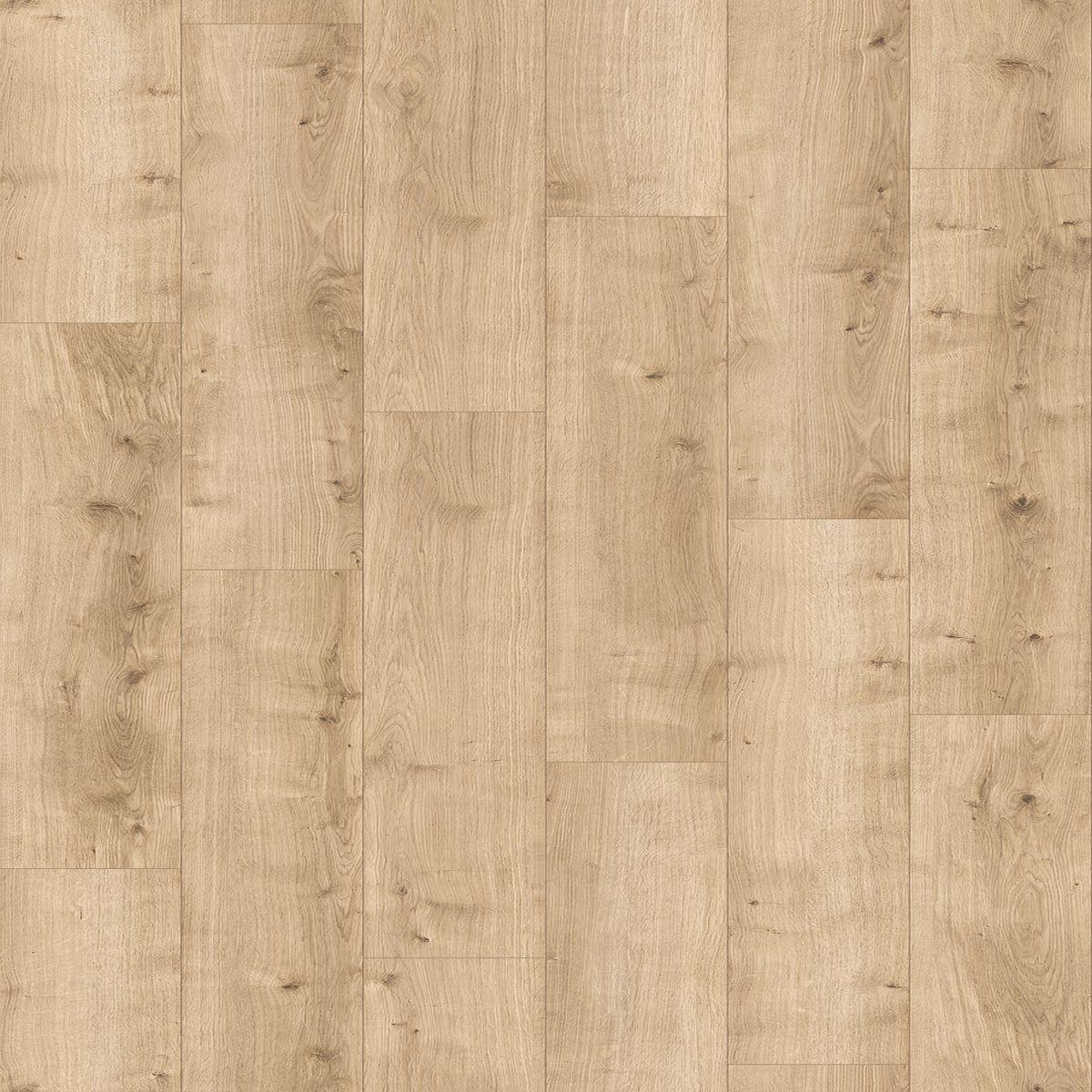 Designboden Eichefarben /Hellbraun Landhausdiele Stärke 8mm - Hellbraun/Eichefarben, Basics, Holz/Kunststoff (128,5/19,4/0,8cm) - Parador