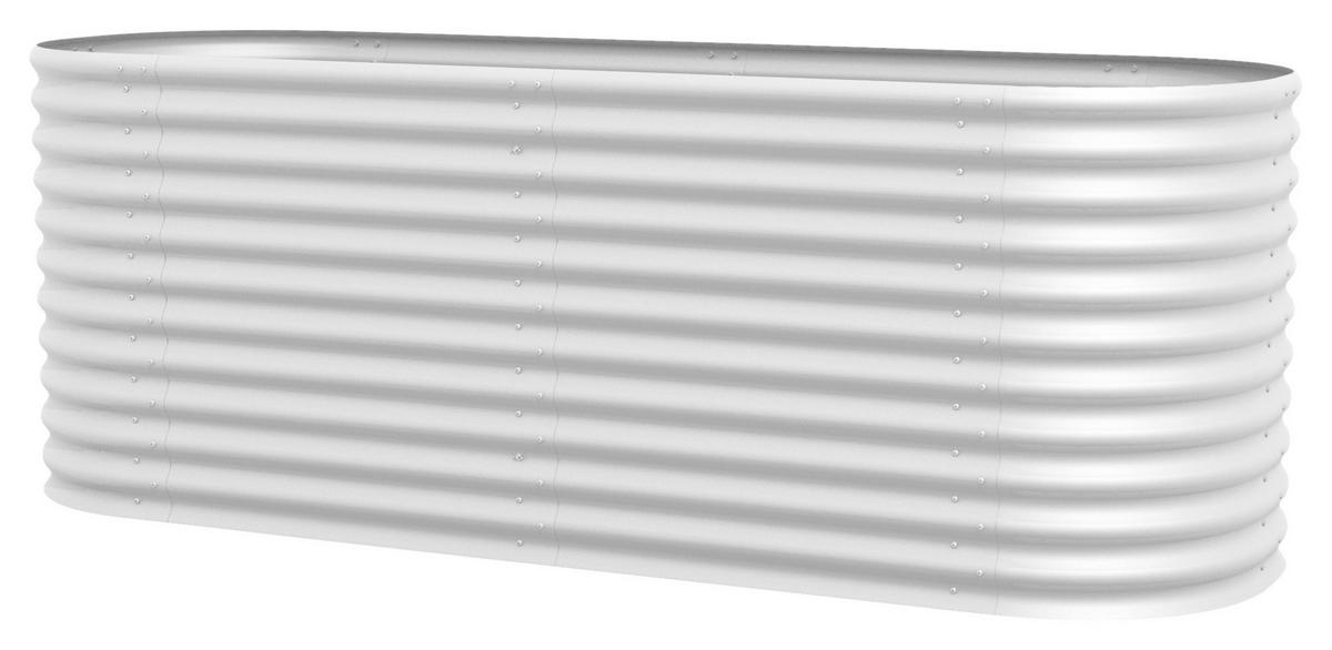 Hochbeet-erweiterung Vita 858 82,1x85,8x80 Cm Alufarben - Alufarben, Basics, Metall (82,1/85,8/80cm)