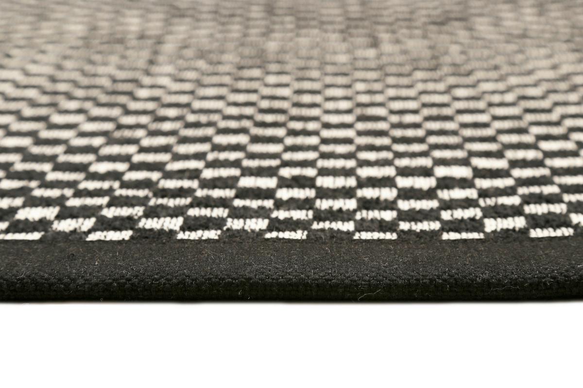 Handwebteppich Schwarz, Bxl: Ca. 160x230 Cm - Schwarz, Trend, Textil (160/230cm) - Esprit