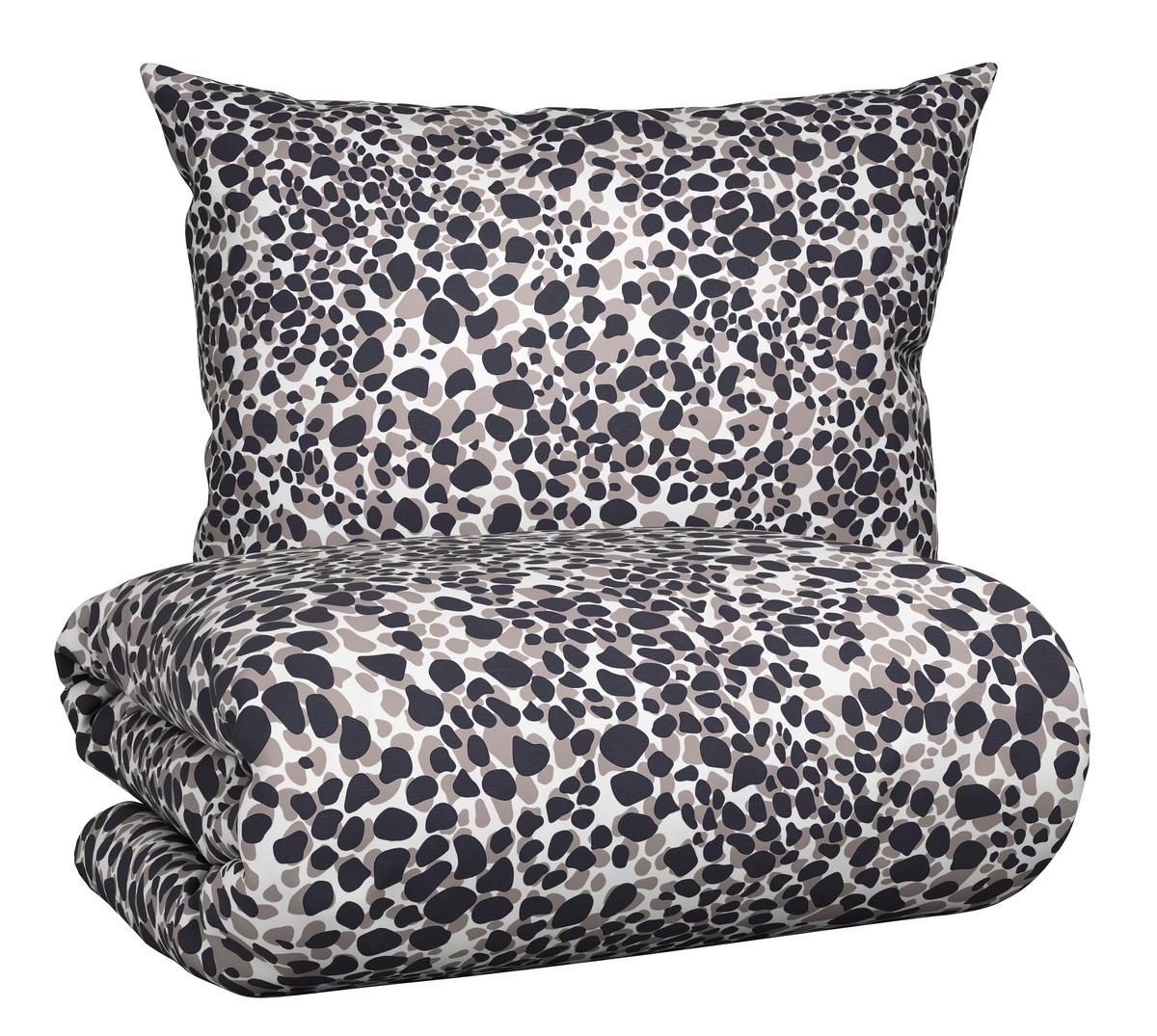 Povlečení Stony Frames, 140/200cm - šedá, Romantický / Rustikální, textil (140/200cm) - Modern Living