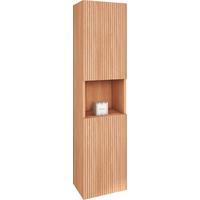 Seitenschrank Andora Eichenfarben B: 33 cm - Eichefarben, MODERN, Holzwerkstoff (33/130/33cm) - Stylife