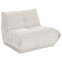 Modul Sofa Giselle 2er Sofa B: 105 Cm Cord Weiß - Weiß, Trend, Textil (105/80/112cm) - Livetastic