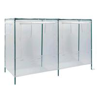 Hochbeet-erweiterung Abdeckung - Transparent, Basics, Kunststoff (158/105/75cm)