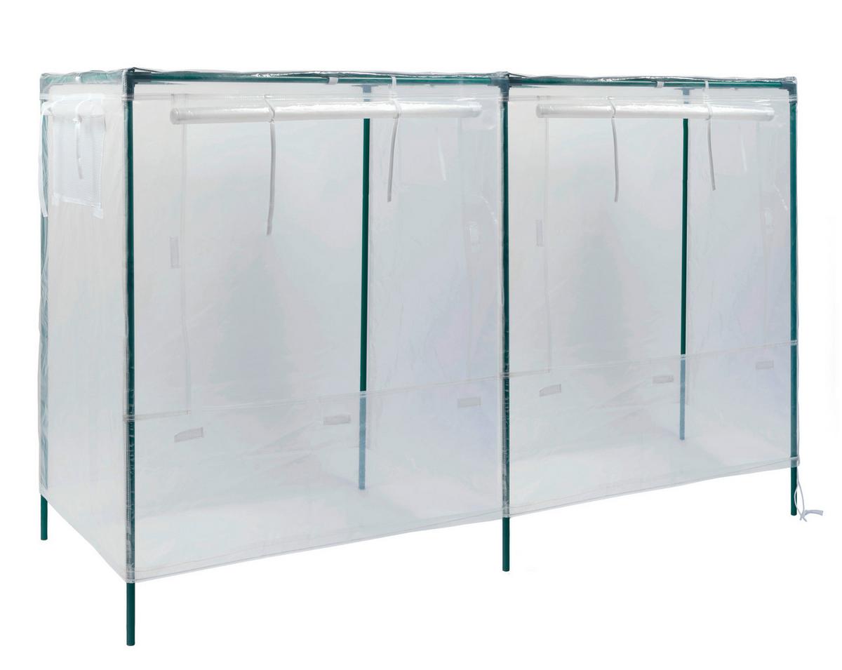 Hochbeet-erweiterung Abdeckung - Transparent, Basics, Kunststoff (158/105/75cm)