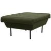Hocker Looks Ix - Schwarz/Grün, Design, Textil (70/45/70cm) - LOOKS by W.Joop