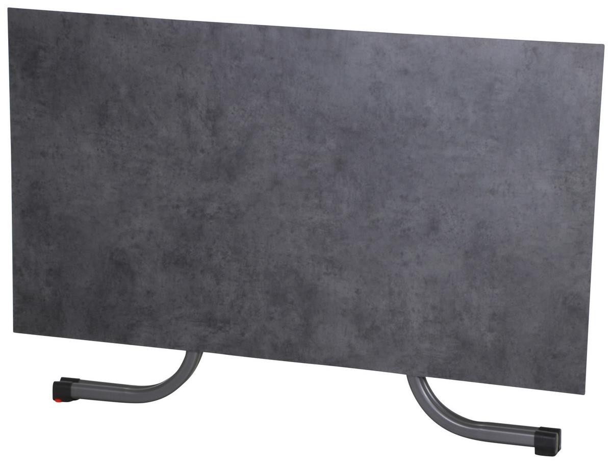 Loungegarnitur 5-Tlg Velia aus Metall - Anthrazit/Schwarz, KONVENTIONELL, Keramik/Textil - Siena Garden