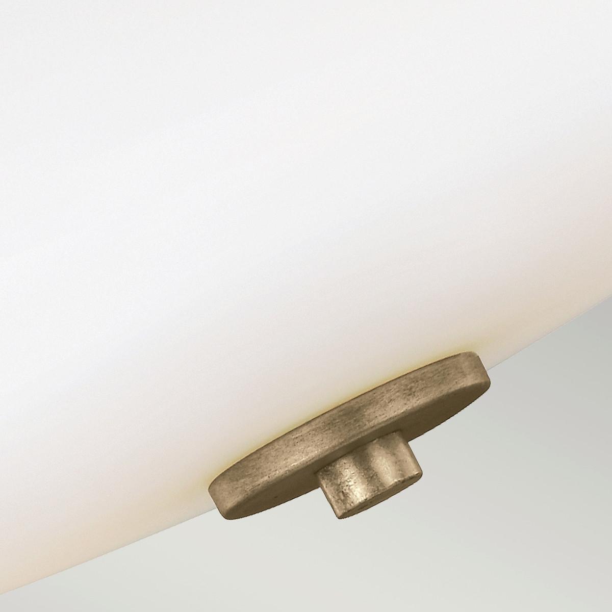 Deckenleuchte Fe-Evington-Sf-Sg - Goldfarben, Basics, Glas/Metall (35.2/29.7cm) - Elstead Lighting
