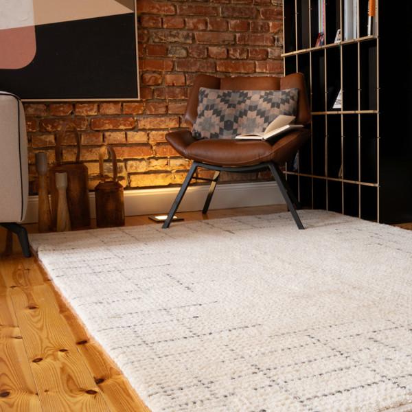 Flachwebteppich My Freya 271 - Creme, Basics, Textil (80/150cm) - Obsession