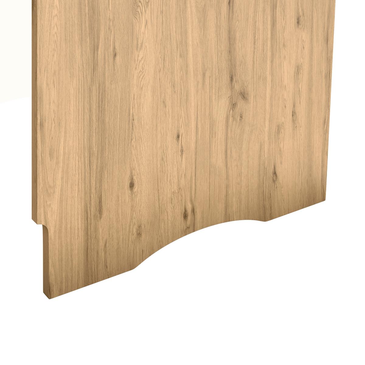 Eckbank Leipzig Webstoff dunkelgrau, 125x165cm - Dunkelgrau/Eiche Artisan, ROMANTIK / LANDHAUS, Holzwerkstoff/Textil (125/165cm)