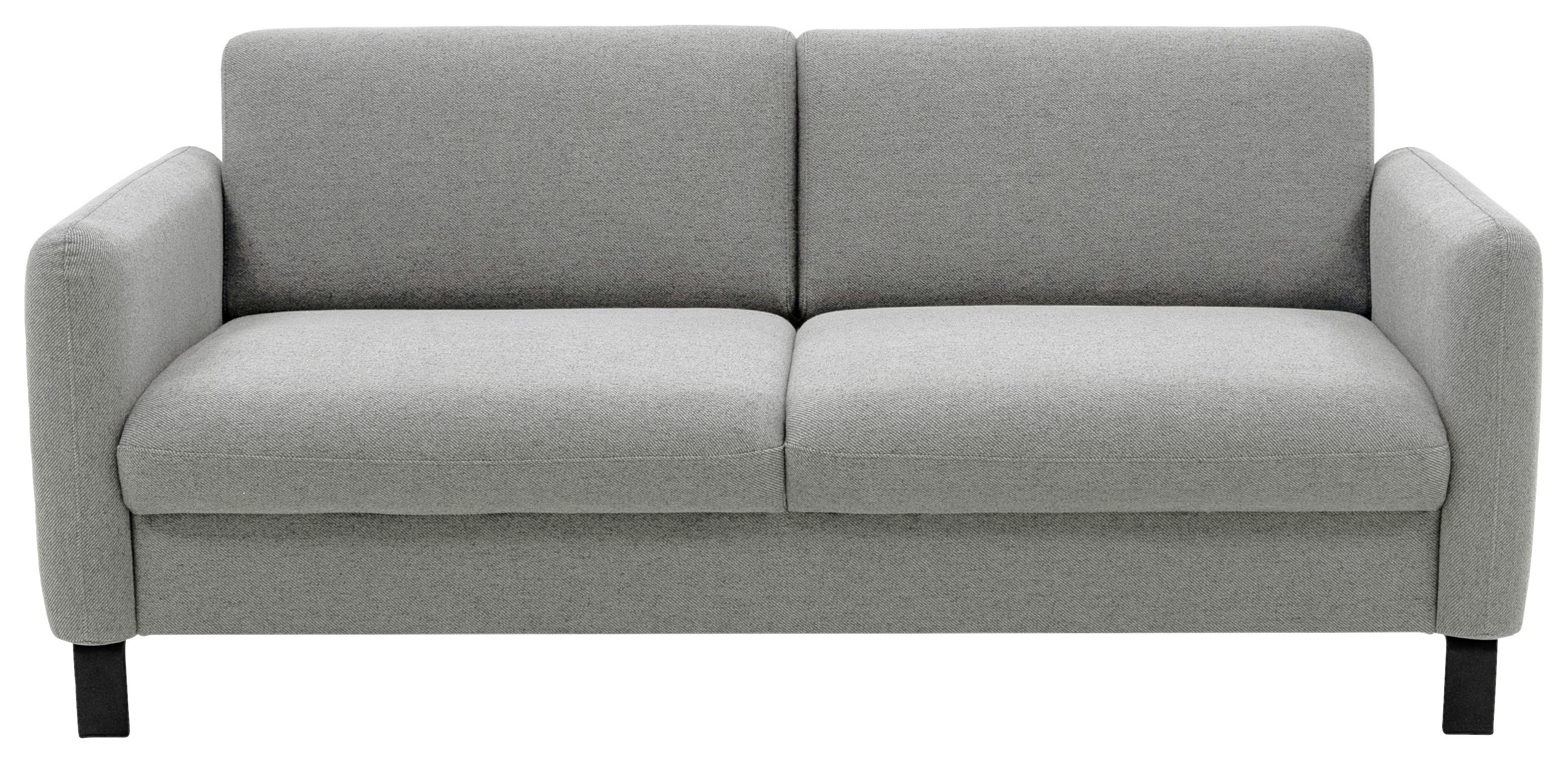 3-Sitzer-Sofa Ridley - Schwarz/Grau, Basics, Textil (173/76/84cm) - MID.YOU