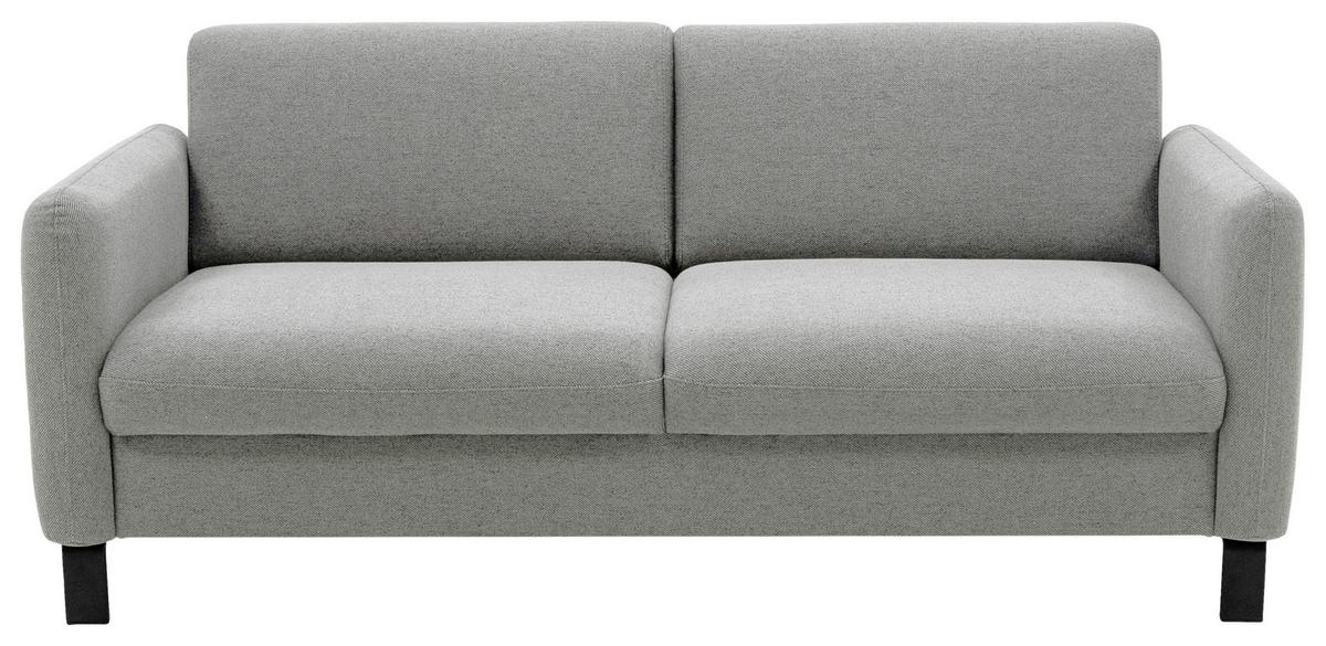 3-Sitzer-Sofa Ridley - Schwarz/Grau, Basics, Textil (173/76/84cm) - MID.YOU