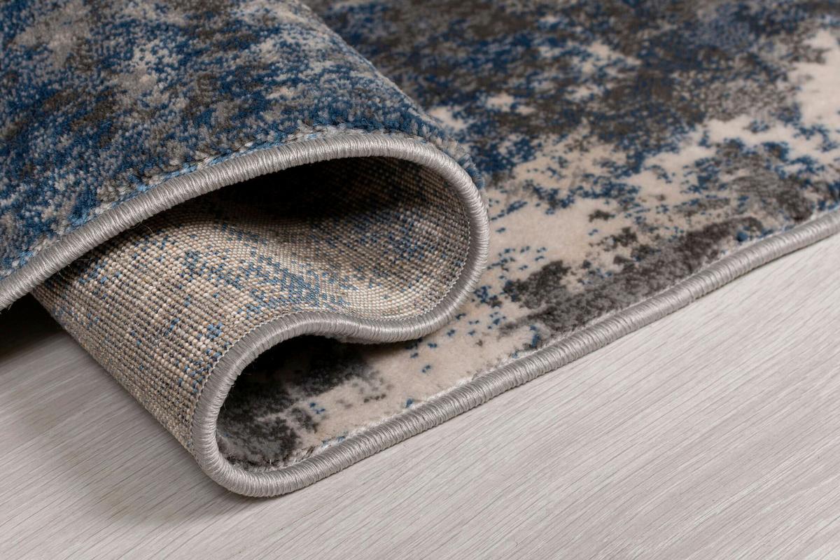 Webteppich Wonderlust - Blau, KONVENTIONELL, Textil (200/290cm)