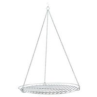 Grillrács Grillrács Lánccal - króm, Basics, fém