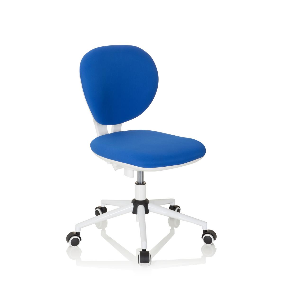 Jugenddrehstuhl Kid Vivo Stoff Blau - Blau, Basics, Kunststoff (43/82-95/56cm) - MID.YOU