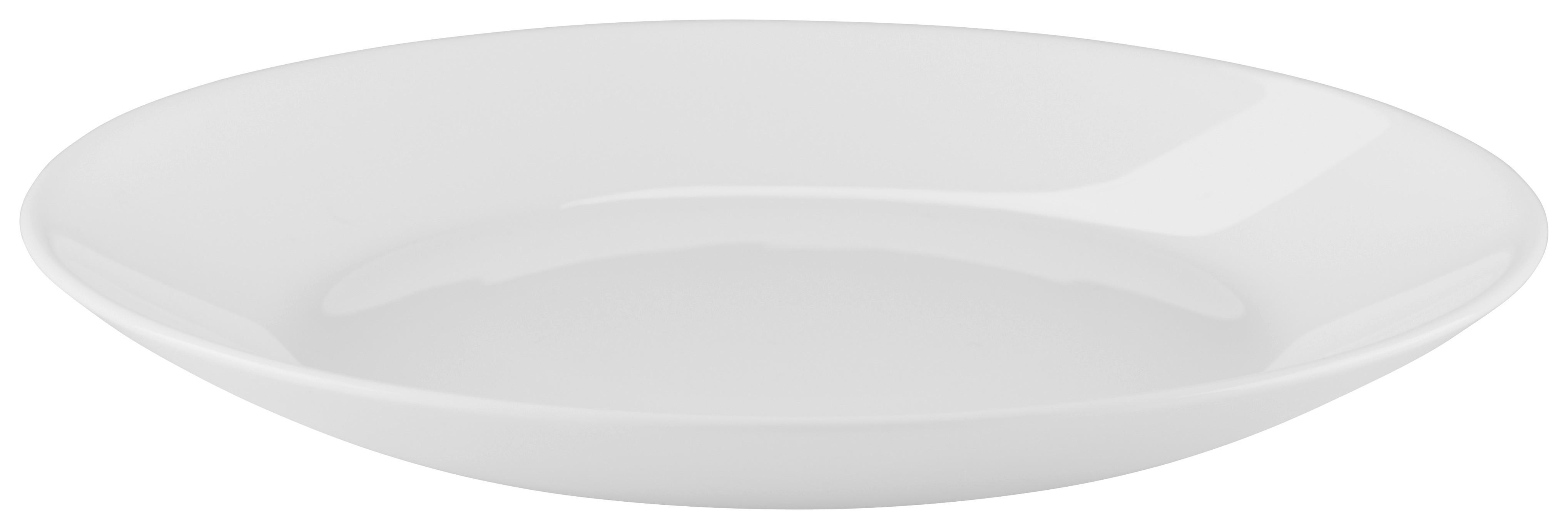 Dessertteller Olivia - Weiß, Basics, Glas (18cm) - Ondega