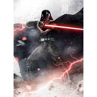 Fototapete Star Wars Vader Dark Forces - Multicolor, Trend, Textil (200/280cm)