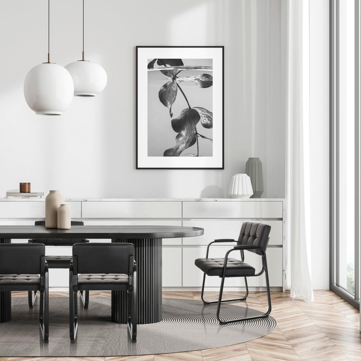 Besucherstuhl Zanta B Pu - Schwarz, Basics, Textil/Metall (58/79/55cm) - MID.YOU