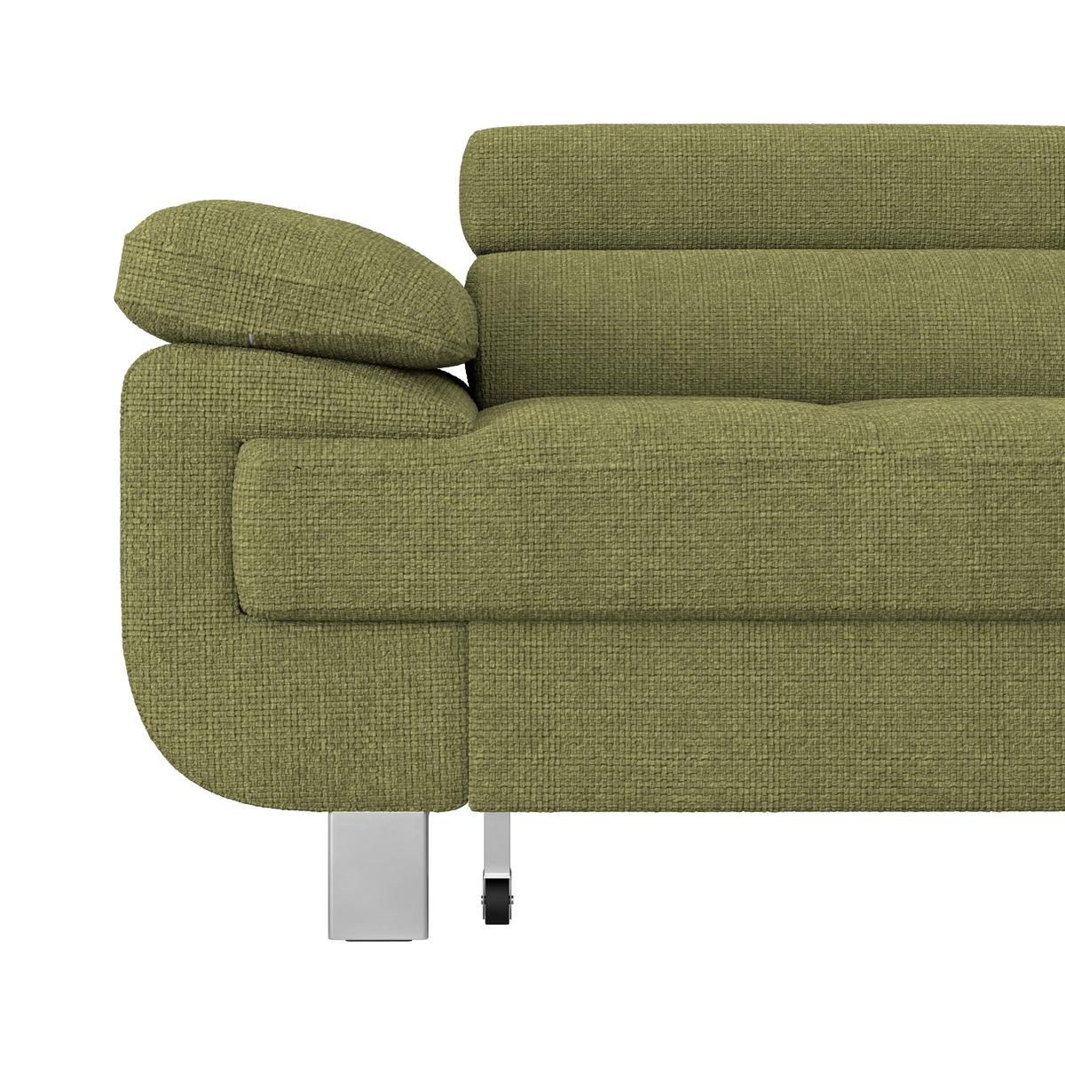 Ecksofa Savona - Khaki, MODERN, Textil (270/230cm) - Ondega