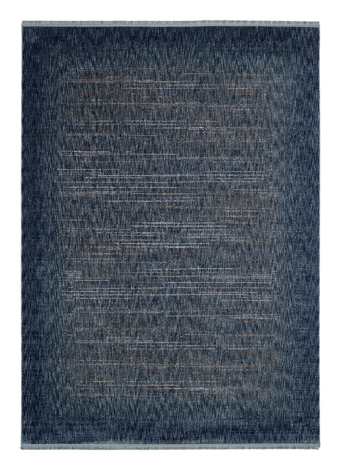 Webteppich Memphis - Blau, Design, Textil (80/150cm) - Musterring