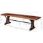 Sitzbank Banur B: ca. 178 cm - Sheeshamfarben/Schwarz, Design, Holz (178/45/49cm) - Livetastic Sitzbank Banur B: ca. 178 cm - Sheeshamfarben/Schwarz, Design, Holz (178/45/49cm) - Livetastic