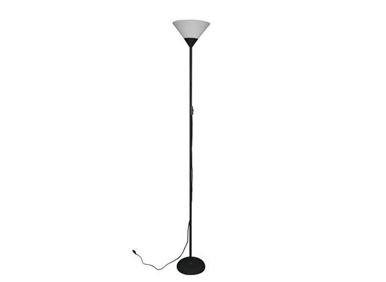 Stehleuchte Filipa - Silberfarben/Weiß, KONVENTIONELL, Kunststoff/Metall (22/22/180cm) - Homezone Stehleuchte Filipa - Silberfarben/Weiß, KONVENTIONELL, Kunststoff/Metall (22/22/180cm) - Homezone
