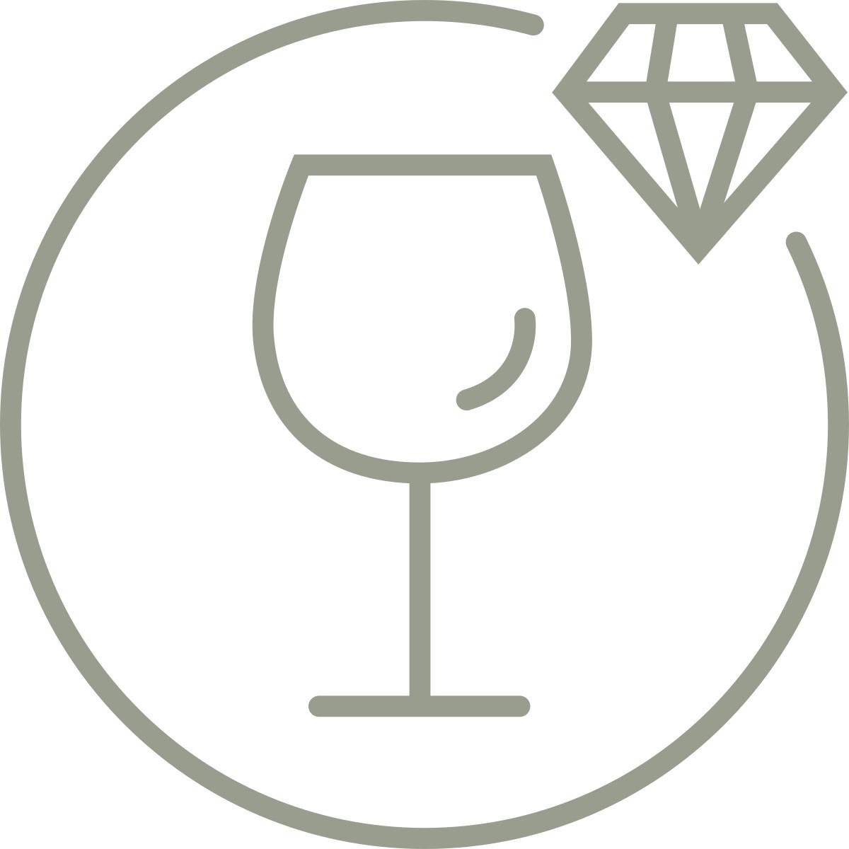 SKLENICE NA BÍLÉ VÍNO NORMA -TOP- - čiré, Moderní, sklo (0,36l) - Bohemia