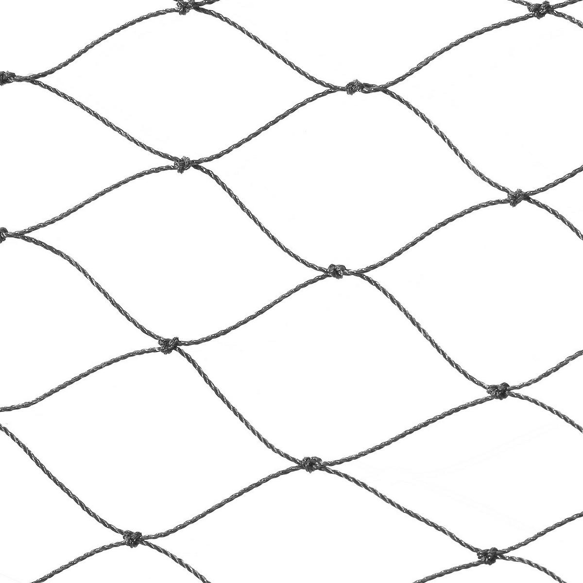 Katzenschutznetz 2,5x4 M Schwarz, Zuschneidbar - Schwarz, Basics (250/400cm)