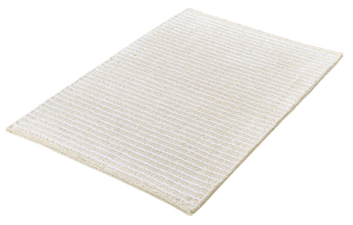 Badteppich Amalia 60x90 Cm Naturfarben Rutschhemmend - Naturfarben, Basics, Textil (60/90cm) - Kleine Wolke