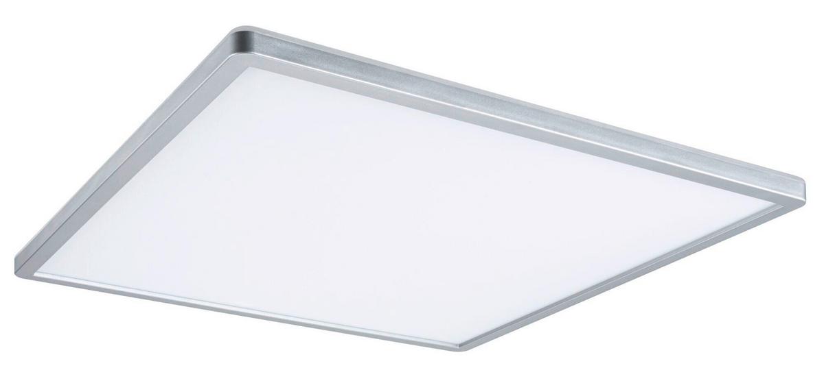 LED-Paneel L: 42 cm dimmbar - Chromfarben, Basics, Kunststoff (42/42/2,8cm) - Paulmann