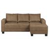 Ecksofa Grenwood Schlammfarben S: 200x144 Cm - Schlammfarben/Braun, Design, Textil (200/144cm) - MID.YOU